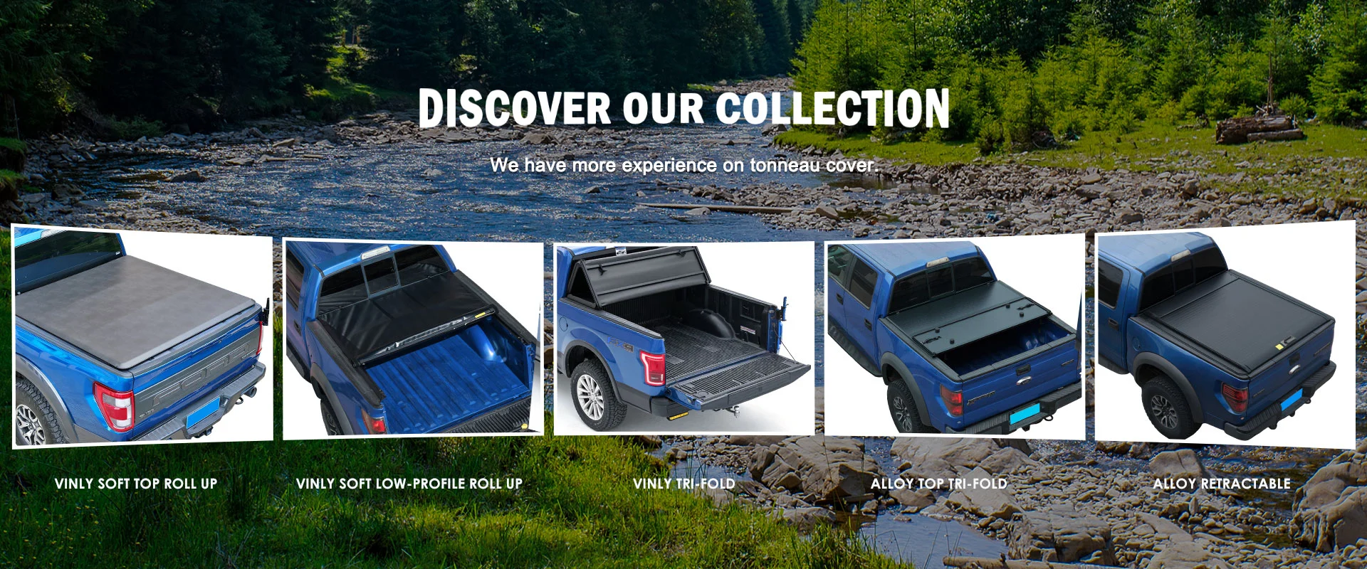 China Soft Vinly Tri-Fold Tonneau Cover Hersteller