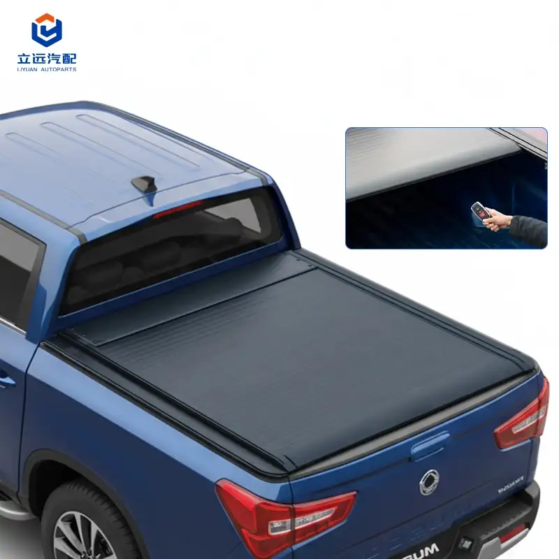 Elektrisch versenkbare Persenning aus hartem Aluminium für Ssangyong